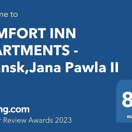 Comfort Inn Apartments - Gdansk,Jana Pawla II Luaran gambar